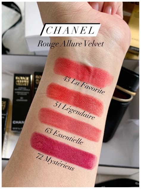 chanel number 5 lipstick|Chanel allure velvet lipstick.